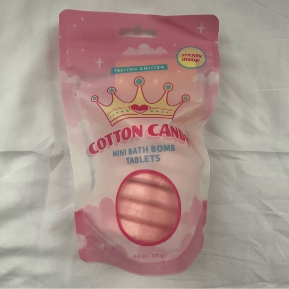 Feeling Smitten Other - Feeling Smitten Cotton Candy Mini Bath Bomb Tablets 4.2 oz – 6 Count NIP